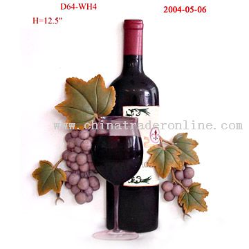 Wine Bottle Wall Hanging