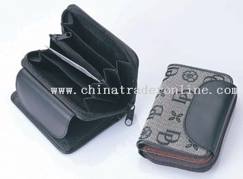 cloth multilayer wallet from China