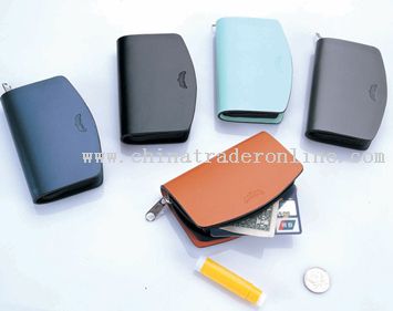 leisure small zipper wallet