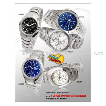 Mens Watch Gift Set with Pendant