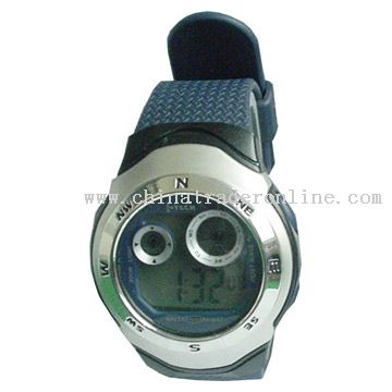 Multifunctional LCD Watch from China