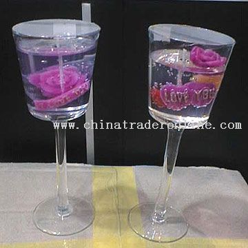 Jelly Candles, Valentines Day Candles from China