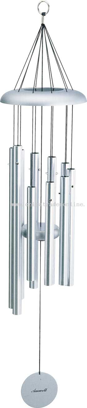 Silver Pan WindChime