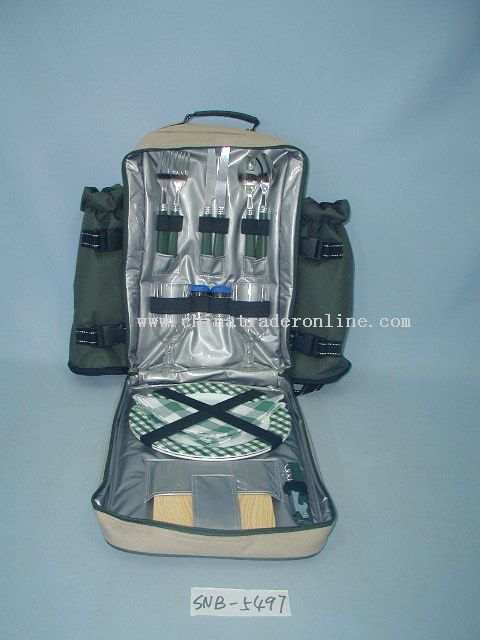 Picnic backpack for 2 from China