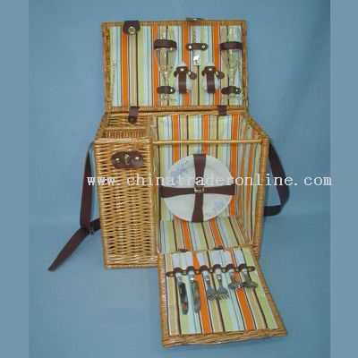 Willow picnic basket from China