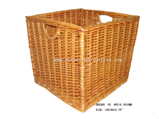 SQ willow basket from China