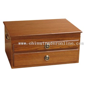 Double-Drawer Wooden Box from China