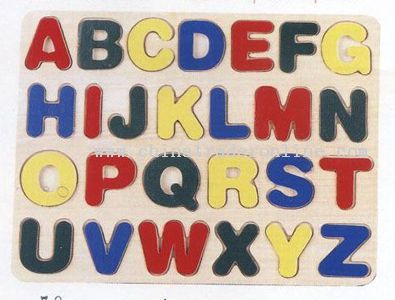 ALPHABET PUZZLE from China