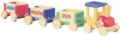 Wooden Train Toys