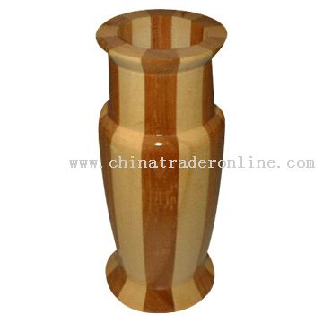 Wooden Vase