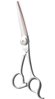 Hand-made two-piece style Convex Hair Dressing Scissors