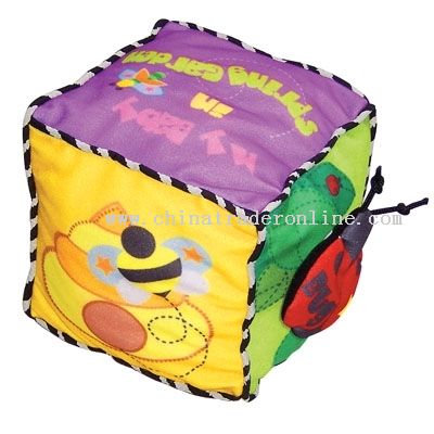 Baby Learning Number Cube