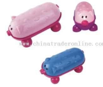 Cool piggy shaped massager