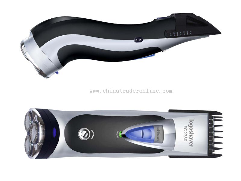 Creative shaver/hair clipper 2 in 1 system rechargeable Shaver from China