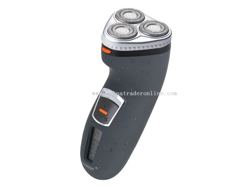 LCD shaver with washable function