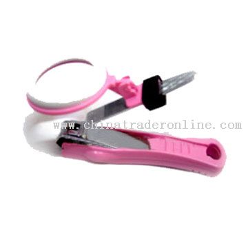 Nail Clipper with Magnifier