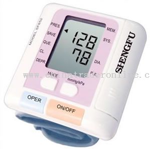 Microcomputer-Base Wrist Blood Pressure Monitor
