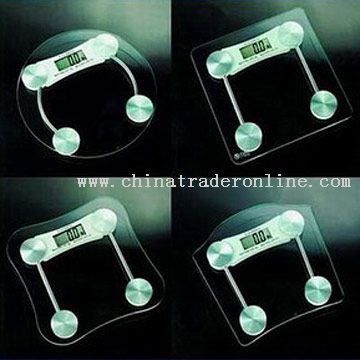 Glass Top Digital Bathroom Scales