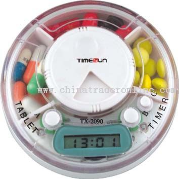 Pillbox with LCD Timer