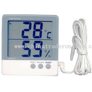 Hygro-thermometer with Large Screen from China