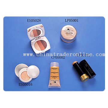 Loose Powders, Cover Stick, Foundation