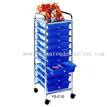 10-Tier Storage Cabinet