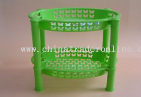 2 layer egg-shape shelf from China