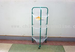 3 layers fruit basket car from China