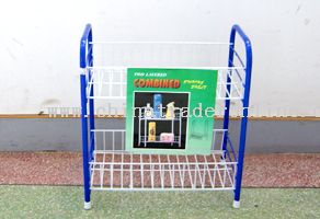 double layer storage shelf