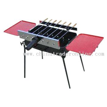 Motor Operated Rotisserie BBQ Grill