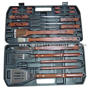 18pc BBQ Tool Set