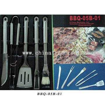 5pcs BBQ Set from China