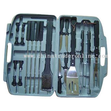 BBQ Set in Plastic Case from China