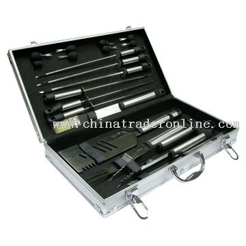 Stainless Steel BBQ Set from China