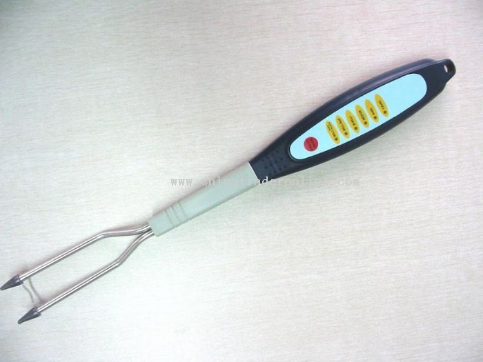 BBQ Thermometer fork with LED
