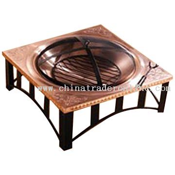 Square Firepit from China