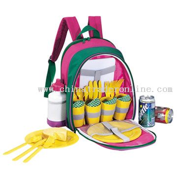 4-Person Kids Picnic Promotional Backpack from China