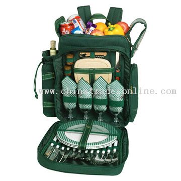 Picnic Backpack for Four Persons from China