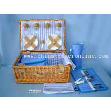 Willow Picnic Basket for 4 Persons