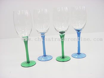 4 PCS WINE GLASS from China