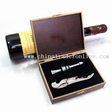 Wine Stopper and Corkscrew from China