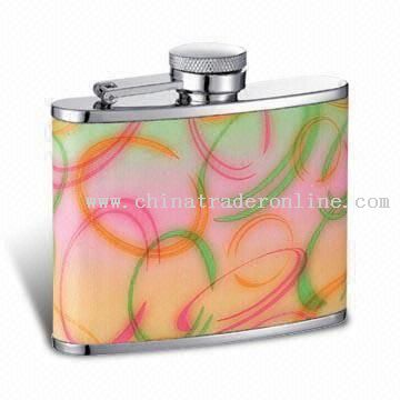 4oz Colorful Hip Flask from China