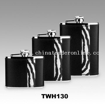 Leather Hip Flasks from China