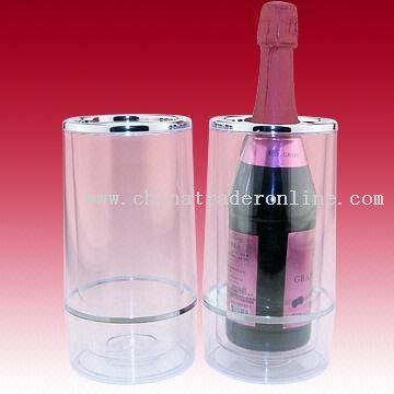 1.5L Plastic Cooler with Clear Transparent Finish