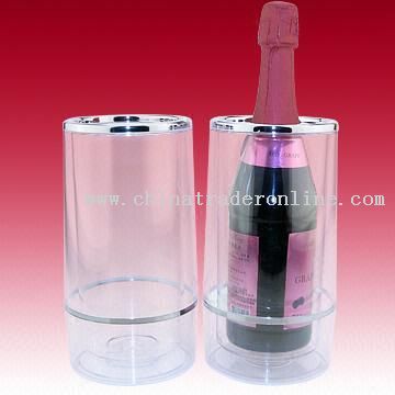 1.5L Plastic Cooler with Clear Transparent Finish from China