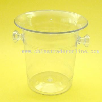 Promotional Transparent Ice Bucket with 3.00L Capacity