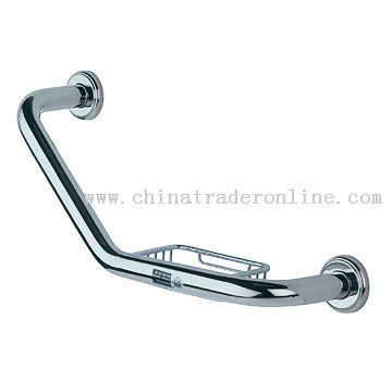 Bended Grab Bar with Dish