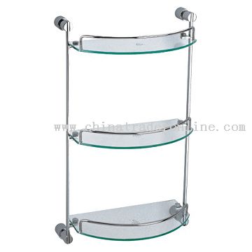 Three-Layer Glass Shelf