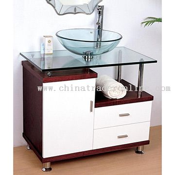 Cabinet Glass Basin