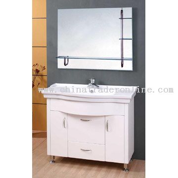 PVC Expansile Board Cabinet Ceramic Basin